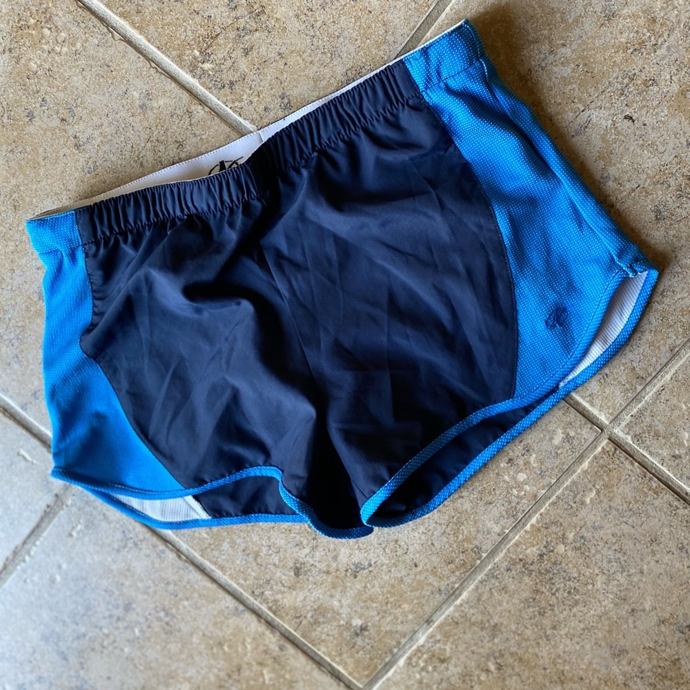 Nordic Track - Mens navy/light blue athletic shorts, Size: S